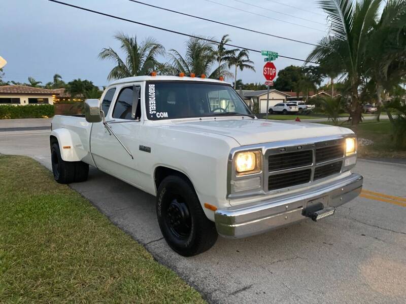 1992 Dodge RAM 350 for sale at BIG BOY DIESELS in Fort Lauderdale FL
