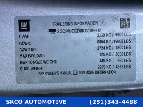 2019 Chevrolet Silverado 1500