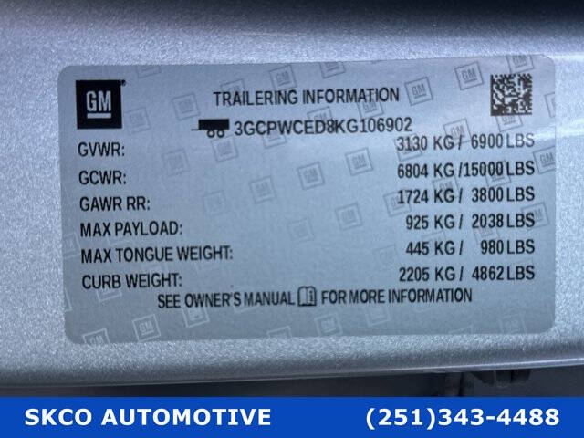 2019 Chevrolet Silverado 1500