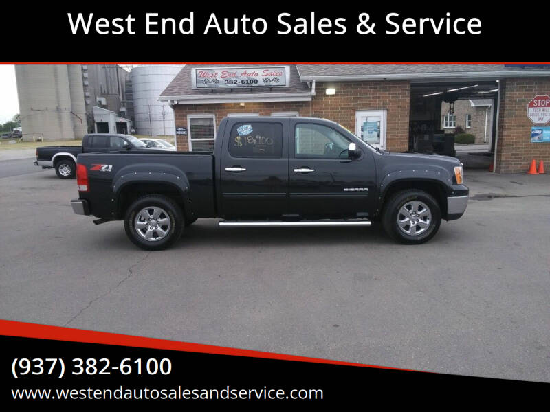 2012 GMC Sierra 1500 for sale at West End Auto Sales & Service in Wilmington OH