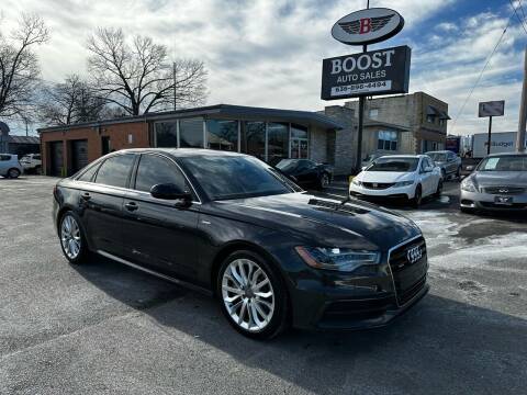 2012 Audi A6 for sale at BOOST AUTO SALES in Saint Louis MO