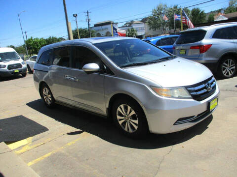 2015 Honda Odyssey for sale at Metroplex Motors Inc. in Houston TX