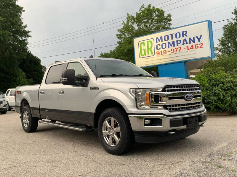 2019 Ford F-150 for sale at GR Motor Company in Garner NC