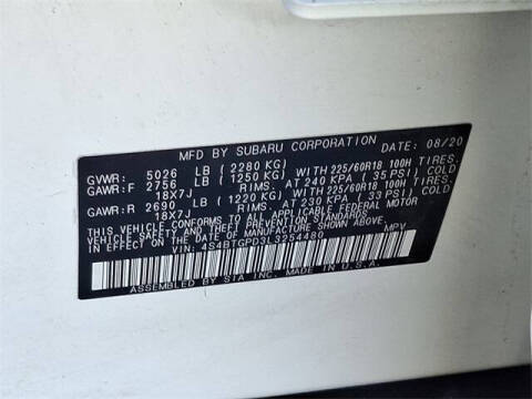 2020 Subaru Outback Touring XT