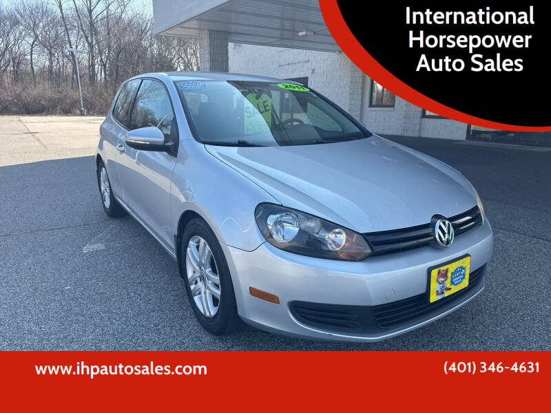 2011 Volkswagen Golf for sale at International Horsepower Auto Sales in Warwick RI