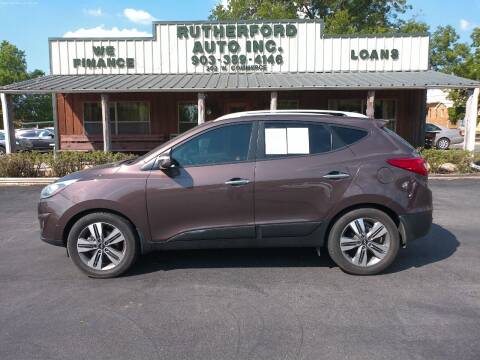 2014 Hyundai Tucson for sale at RUTHERFORD AUTO SALES in Fairfield TX