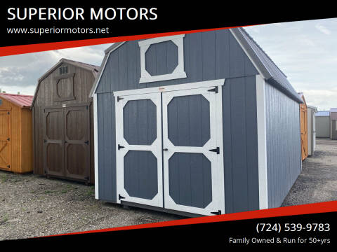  xBackyard Outfitters Lofted Barns for sale at SUPERIOR MOTORS - Backyard Outfitters USA.com in Latrobe PA