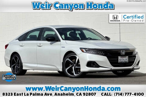 2022 Honda Accord Hybrid Sport