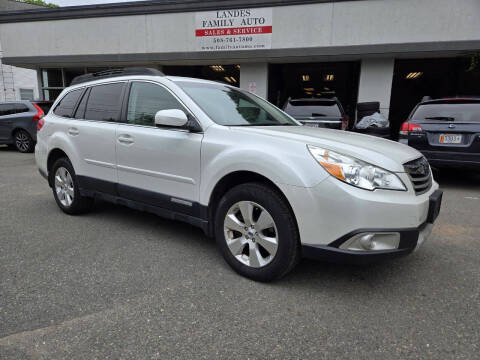 2011 Subaru Outback for sale at Landes Family Auto Sales in Attleboro MA