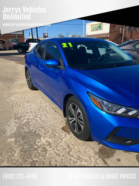 2021 Nissan Sentra for sale at Jerrys Vehicles Unlimited in Okemah OK