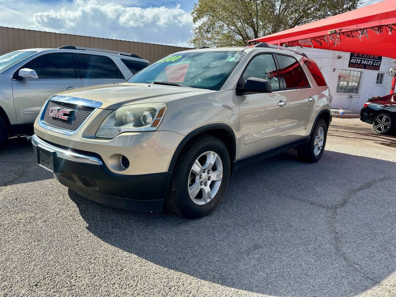 2011 GMC Acadia for sale at URBINA AUTO SALES, LLC. in El Paso TX