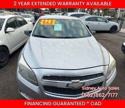 2013 Chevrolet Malibu for sale at Sidney Auto Sales in Downey CA