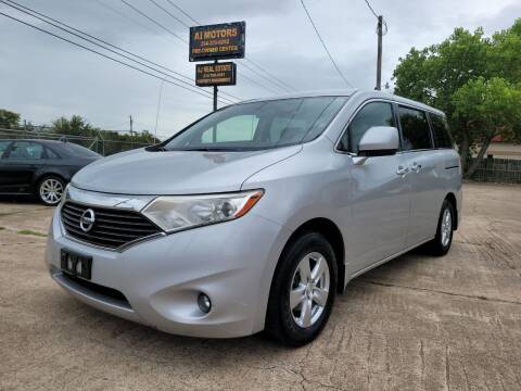 2012 Nissan Quest for sale at AI MOTORS LLC in Killeen TX