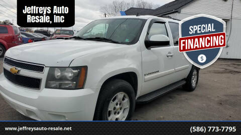 2007 Chevrolet Suburban for sale at Jeffreys Auto Resale, Inc in Clinton Township MI