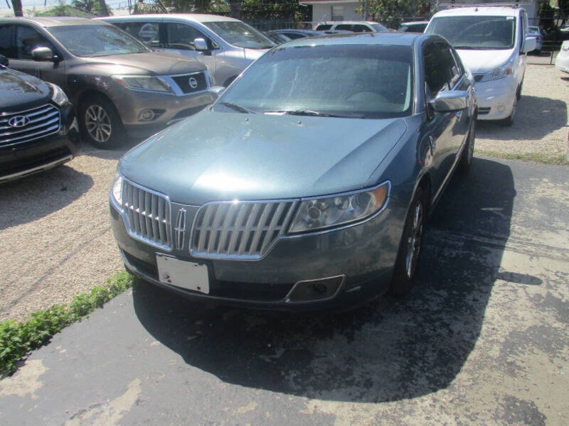 2012 Lincoln MKZ for sale at K & V AUTO SALES LLC in Hollywood FL