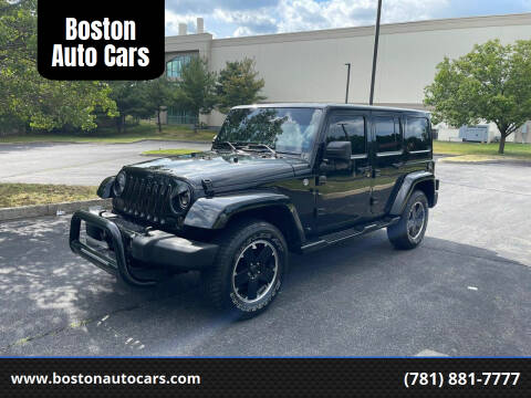 2012 Jeep Wrangler Unlimited for sale at Boston Auto Cars in Dedham MA