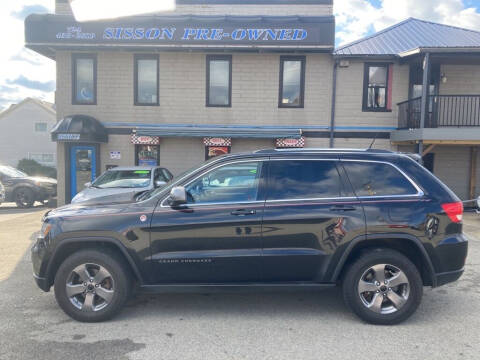 2013 Jeep Grand Cherokee for sale at Sisson Pre-Owned in Uniontown PA