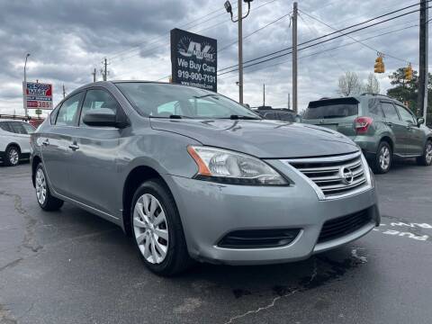 2013 Nissan Sentra for sale at JV Motors NC LLC in Raleigh NC