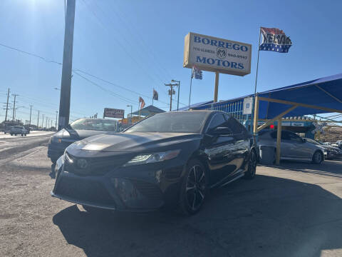 2018 Toyota Camry for sale at Borrego Motors in El Paso TX