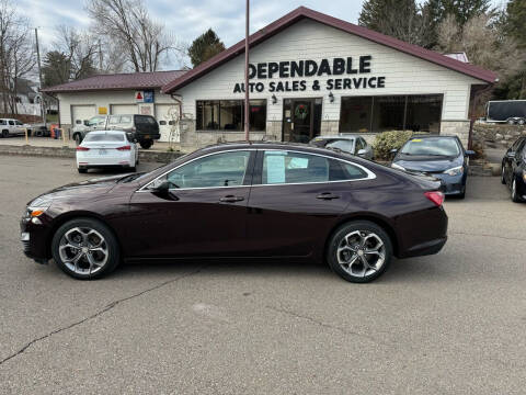 2020 Chevrolet Malibu for sale at Dependable Auto Sales and Service in Binghamton NY