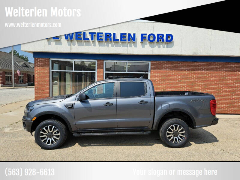 2023 Ford Ranger for sale at Welterlen Motors in Edgewood IA