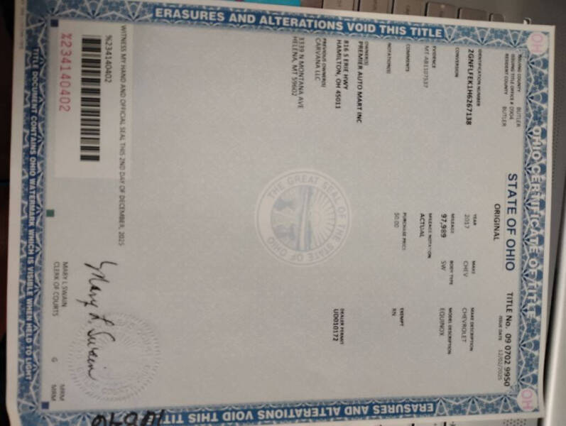 2017 Chevrolet Equinox