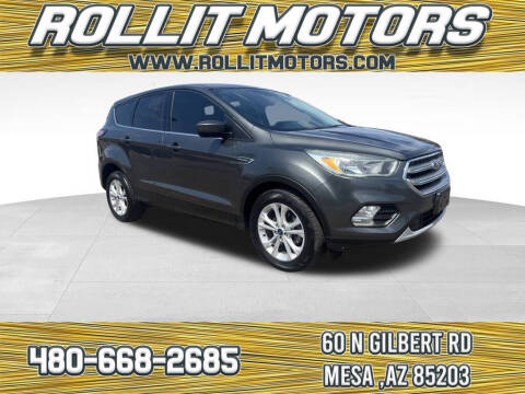 2017 Ford Escape for sale at Rollit Motors in Mesa AZ