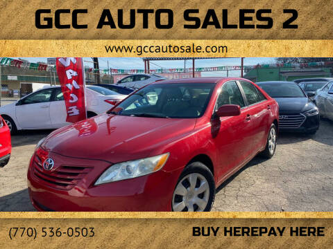 2008 Toyota Camry for sale at GCC AUTO SALES 2 in Gainesville GA