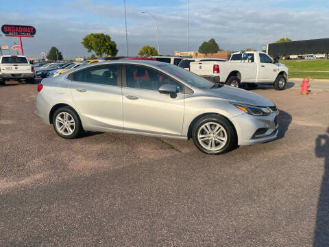 2017 Chevrolet Cruze for sale at Broadway Auto Sales in South Sioux City NE