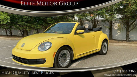 2015 Volkswagen Beetle Convertible for sale at Elite Motor Group in Lindenhurst NY