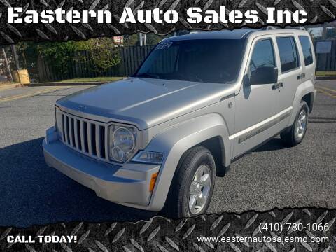 2012 Jeep Liberty for sale at Eastern Auto Sales Inc in Essex MD