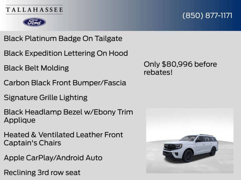 2026 Ford Expedition Platinum