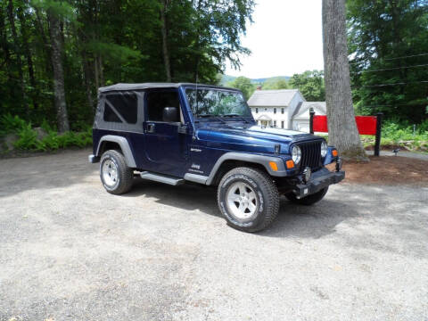 2005 Jeep Wrangler for sale at Fox Motors in Hampden MA