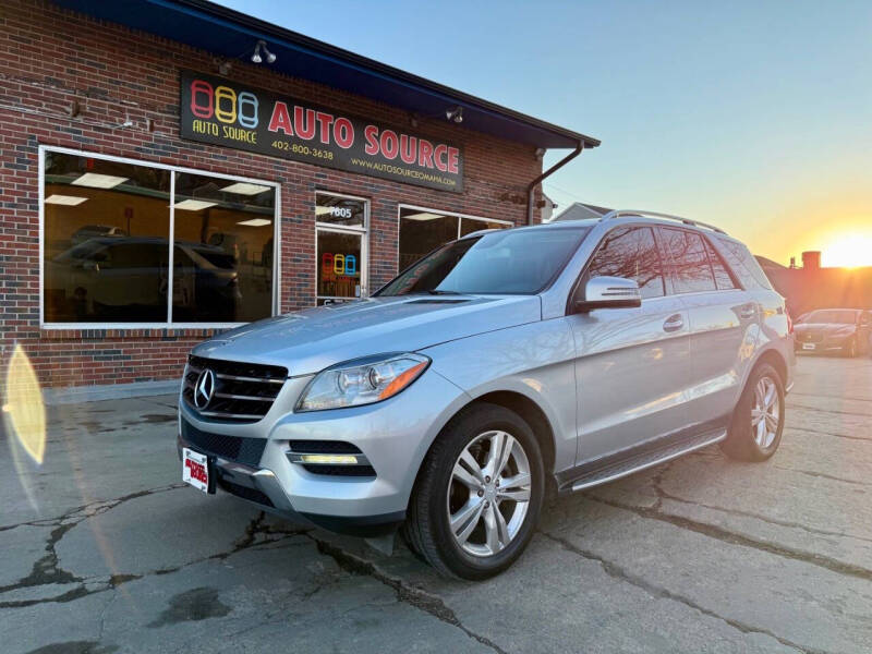 2012 Mercedes-Benz M-Class for sale at Auto Source in Ralston NE
