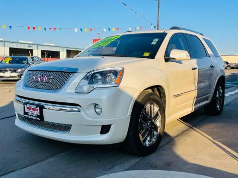 2012 GMC Acadia for sale at Credit World Auto Sales in Fresno CA