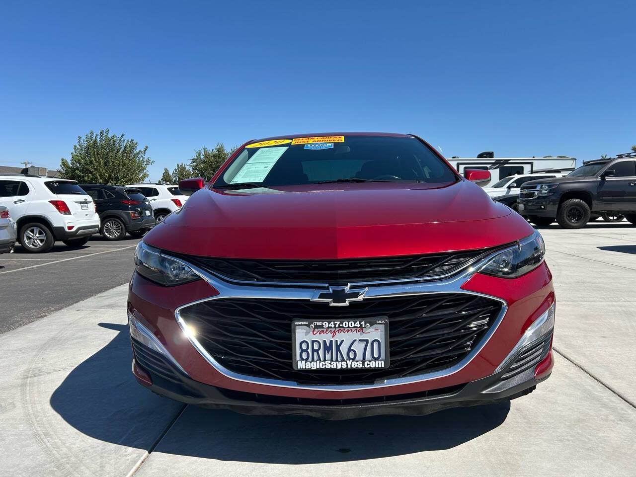 2020 Chevrolet Malibu for sale at Magic Auto Sales in Hesperia, CA