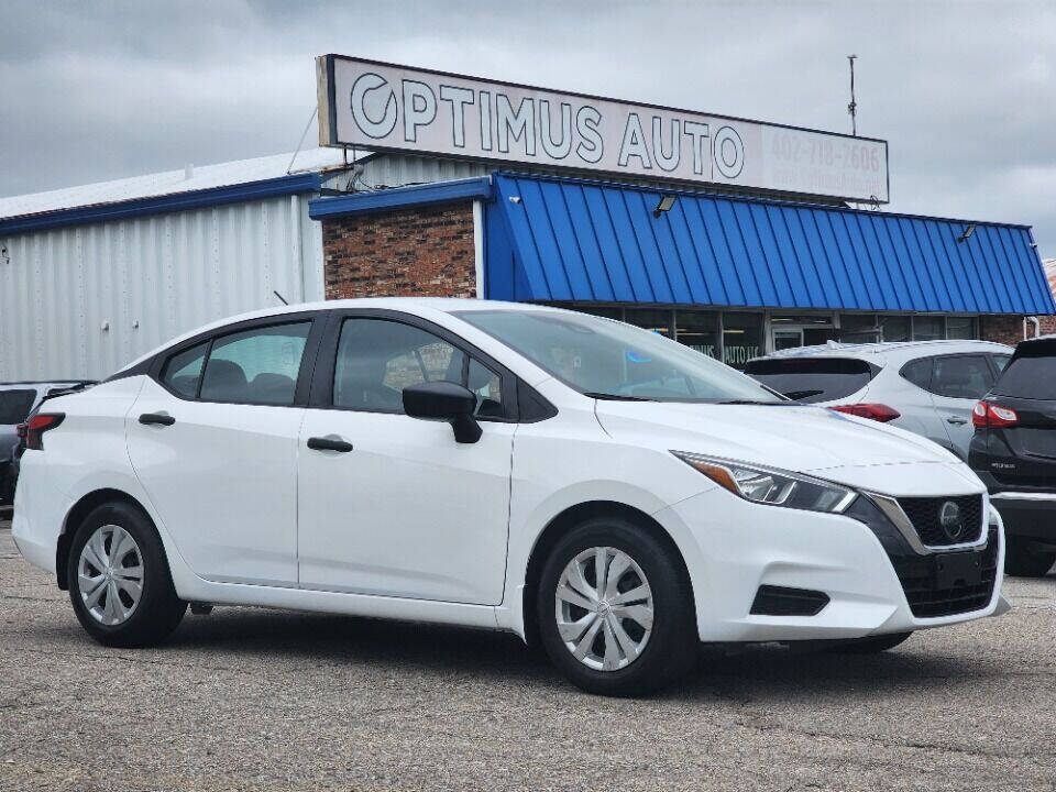 2020 Nissan Versa for sale at Optimus Auto in Omaha, NE