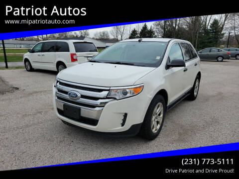 2013 Ford Edge for sale at Patriot Autos in Muskegon MI