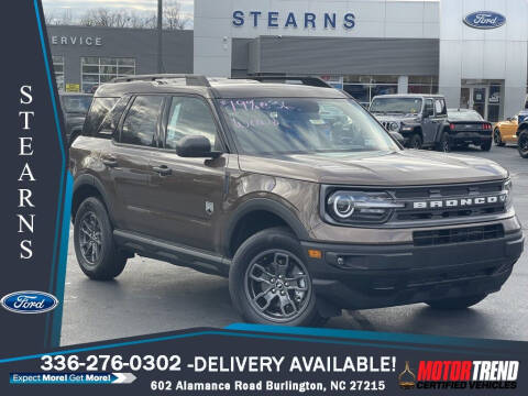 2022 Ford Bronco Sport for sale at Stearns Ford in Burlington NC