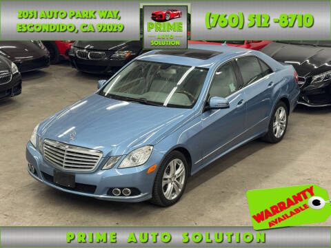 2011 Mercedes-Benz E-Class