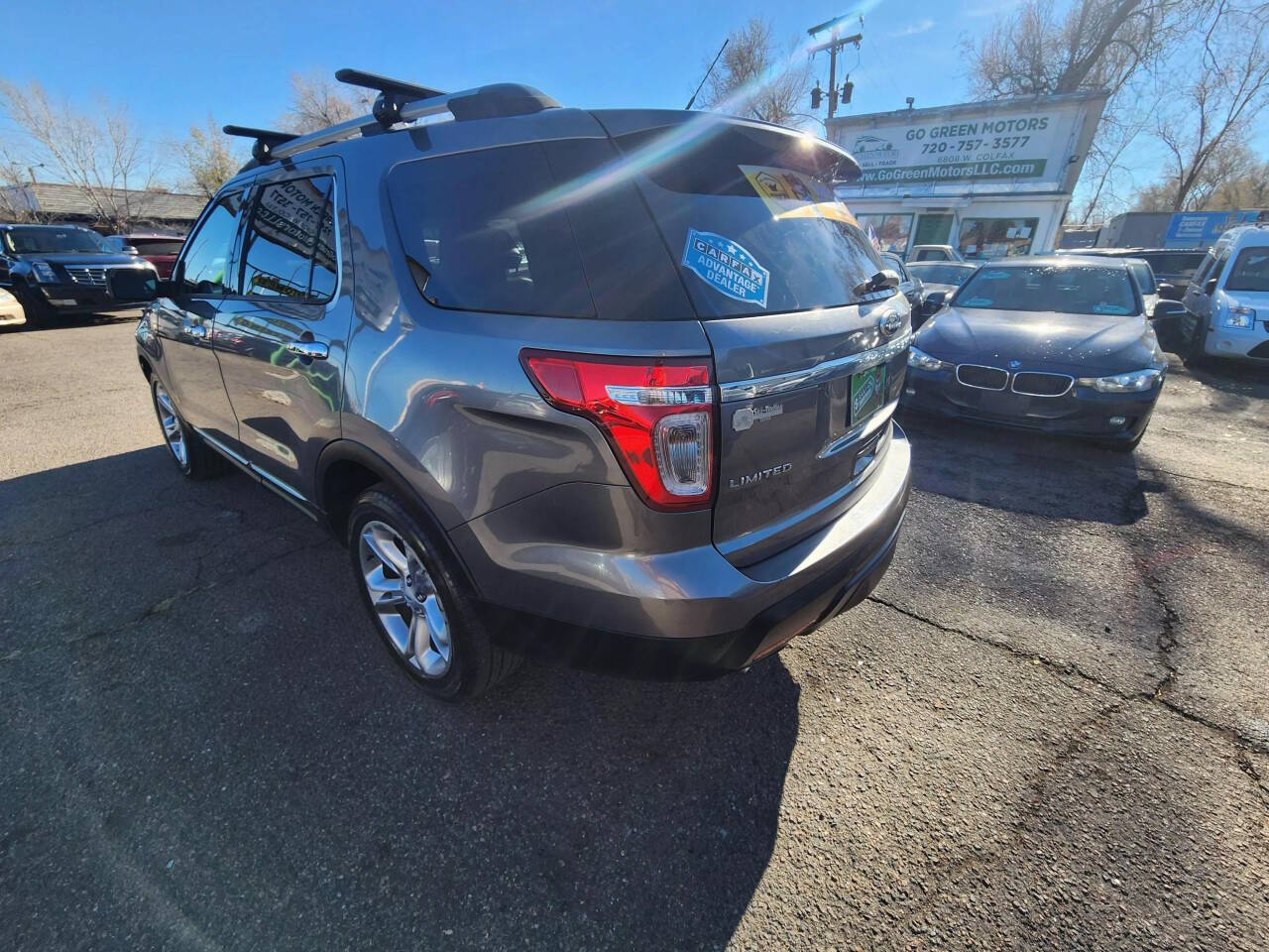 2013 Ford Explorer for sale at GO GREEN MOTORS in Lakewood, CO