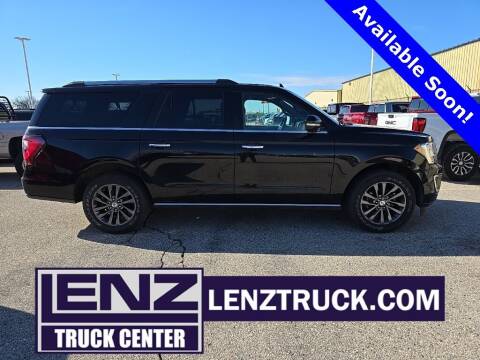 2021 Ford Expedition MAX for sale at LENZ TRUCK CENTER in Fond Du Lac WI