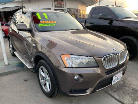 2011 BMW X3 for sale at CAR GENERATION CENTER, INC. in Los Angeles CA