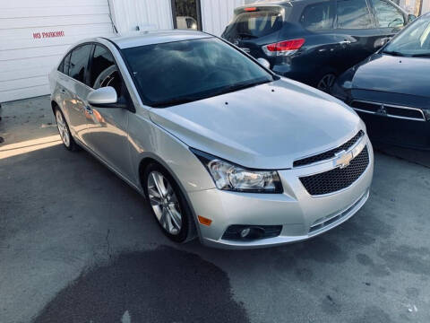 2012 Chevrolet Cruze for sale at DFW AUTO FINANCING LLC in Dallas TX