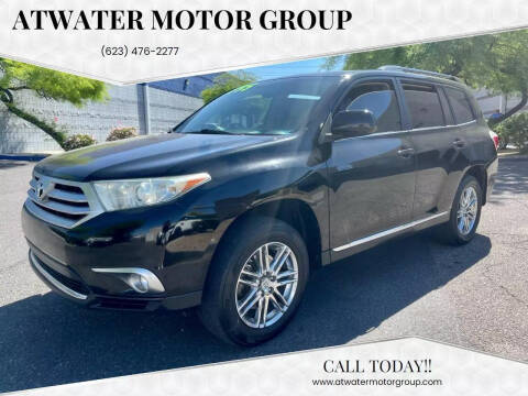 2013 Toyota Highlander for sale at Atwater Motor Group in Phoenix AZ