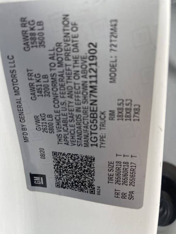 2021 GMC Canyon Elevation Standard