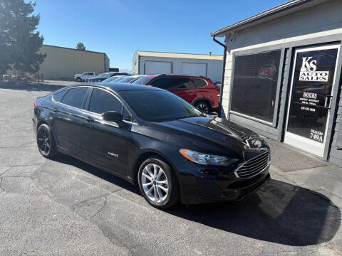 2019 Ford Fusion Hybrid for sale at K & S Auto Sales in Smithfield UT