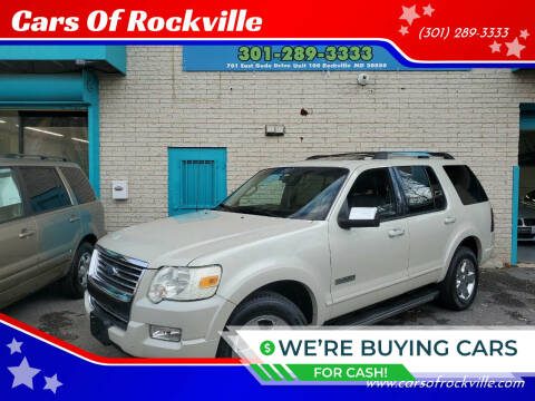 2006 Ford Explorer for sale at Cars Of Rockville in Rockville MD
