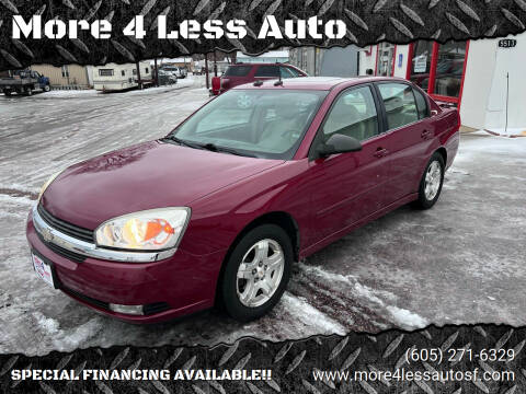 2004 Chevrolet Malibu for sale at More 4 Less Auto in Sioux Falls SD
