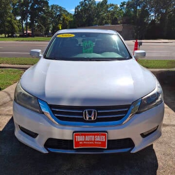 2014 Honda Accord for sale at Toad Auto Sales in Mount Pleasant TX